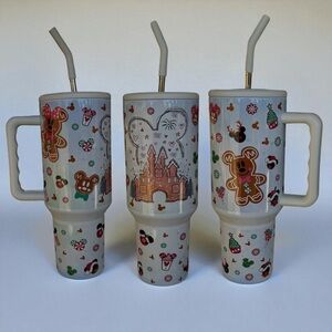40oz Christmas Mickey Tumbler